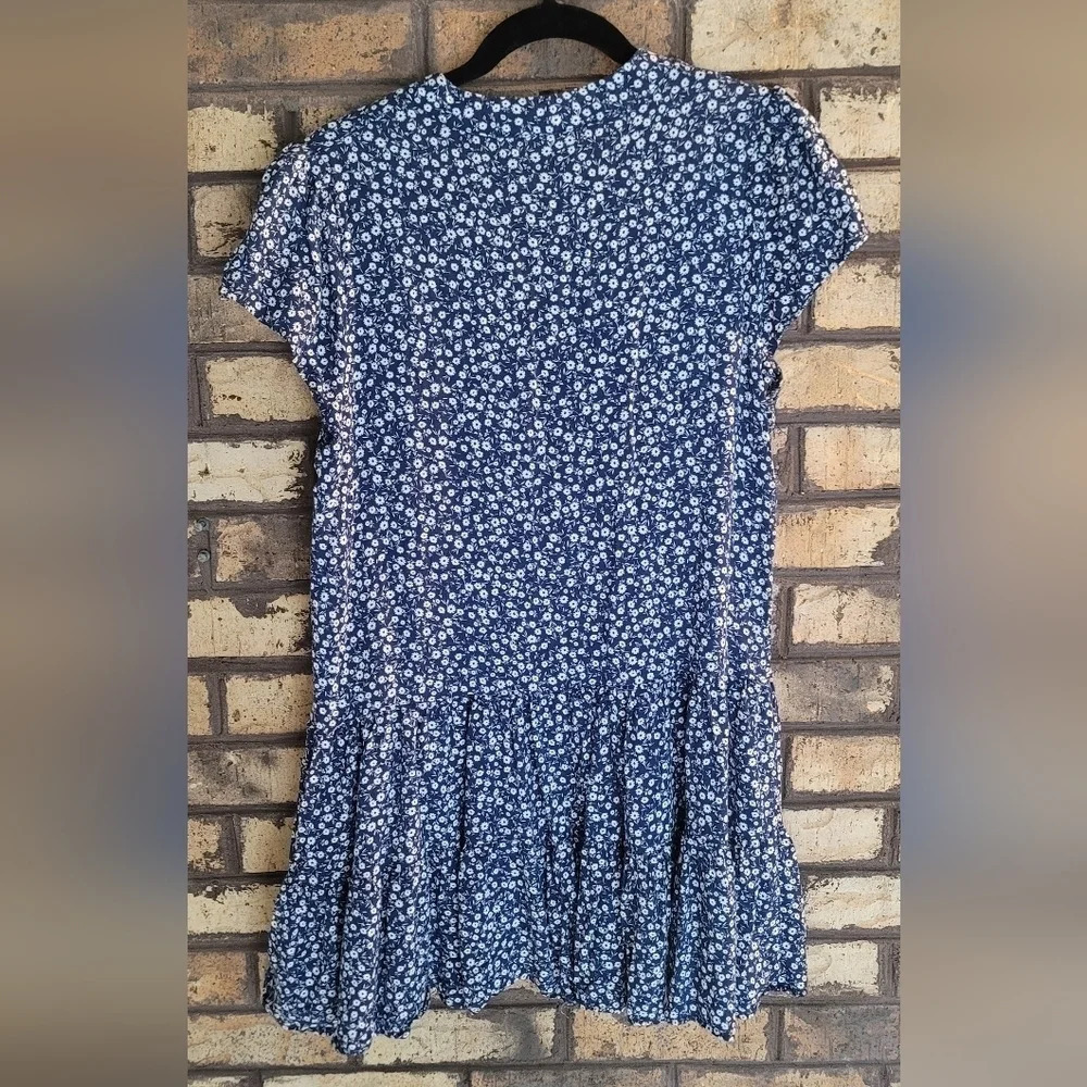 Mi Ami blue and white floral dress - Picture 2 of 4